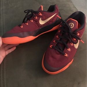 Kobe 9 “deep garnet” basketball shoes